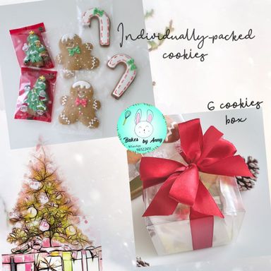 Christmas Icing Cookies Box B