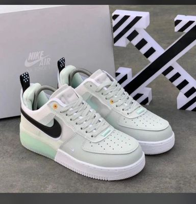 Nike airforce 1 react mint white 