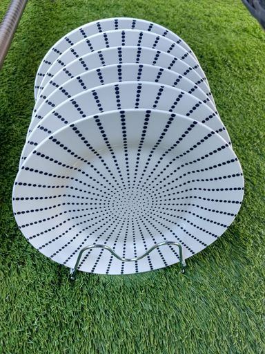 Ceramic Plates,per set of 6 pcs