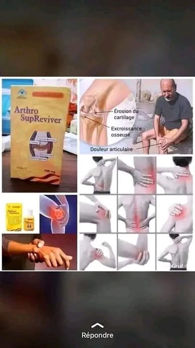 Arthro supreviver (Problème d'os, articulation, rhumatisme, 60 comprimés)