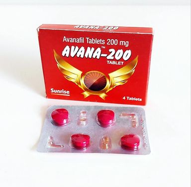 Avanafil 200 Mg Tablets