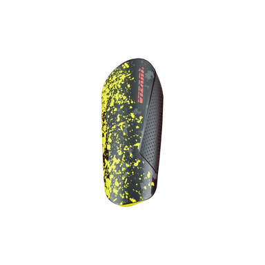 VIZARI - Elite Soccer Shin Guard with Compression Sleeve-Black/Yellow