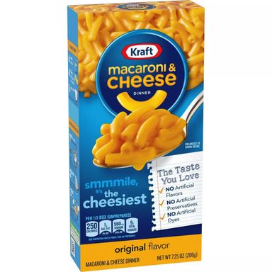 Craft macaroni and cheese 