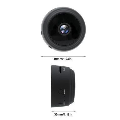 Mini Caméra De Surveillance - Wifi -1080p - IP - CCTV - Noir