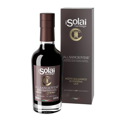 I SOLAI - ACETO BALSAMICO DI MODENA I.G.P. ALLSANGIOVESE 250ml.