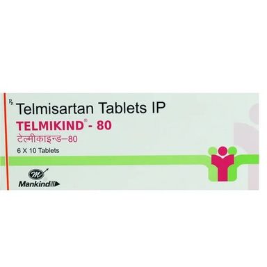 Telmisartan 80Mg Tablet