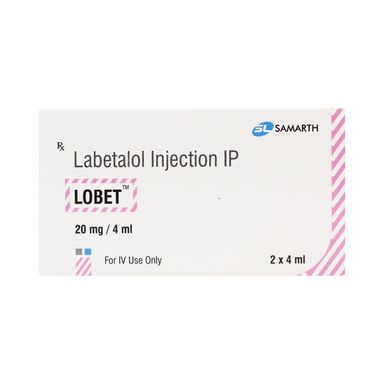 Labetalol 20mg/4ml Injection IP