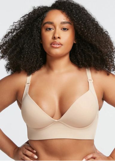 Nude Back Fat Bra 