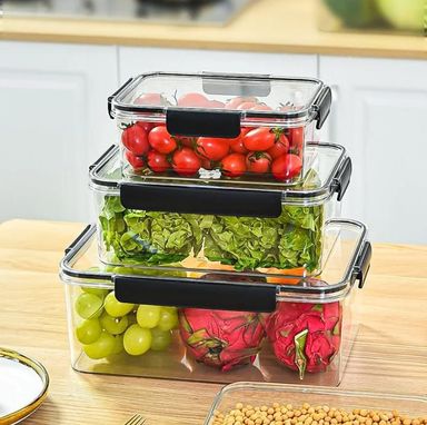 💎Transparent Airtight Pantry Boxes