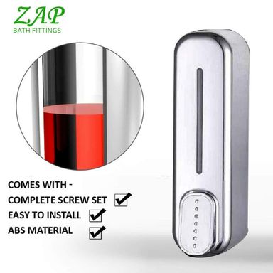 screw Wall mounted 350ml elevated design soap dispenser 