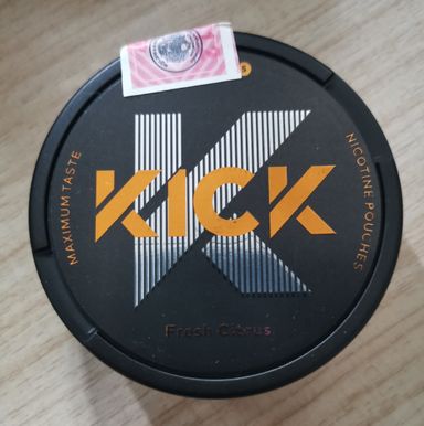 KICK FRESH CITRUS ( Nicotine Content: 36 mg/pouch 20 Pouches )