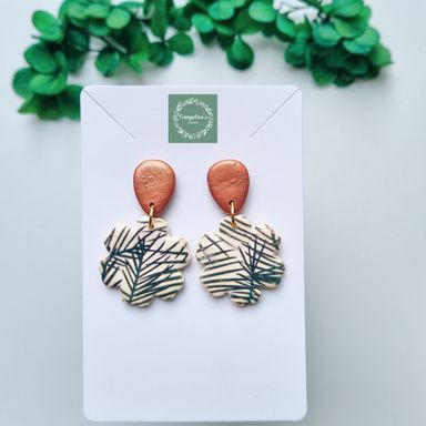 Fern pattern dangle 