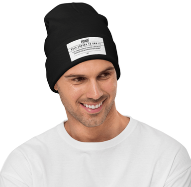 Fusion Black Beanie