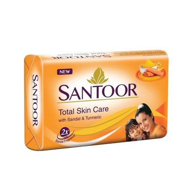 SANTOOR SANDAL & TURMERIC SOAP 125GM