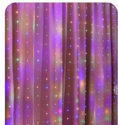 LED Curtain Fairy Christmas Lights