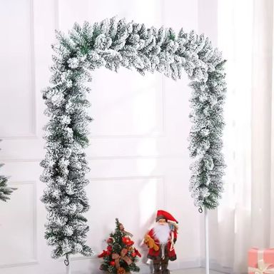 2.7Meters Christmas Snow Flocked Garland