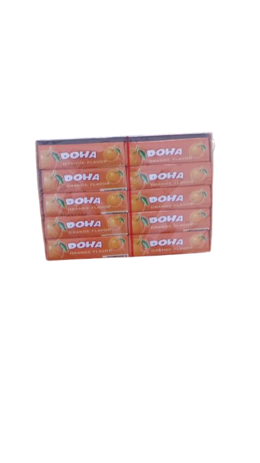 DOHA CHEWING GUM ORANGE FLAVOR 20x12G