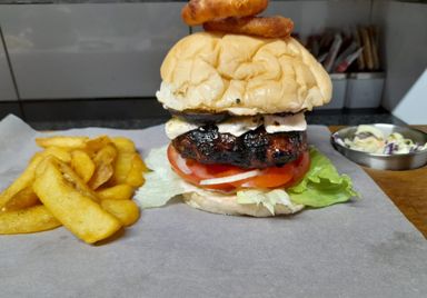 Blue Cheese Burger