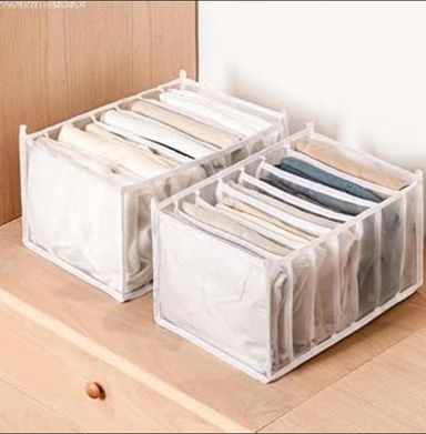 7 grid Jeans , Trouser and other garments organizer 