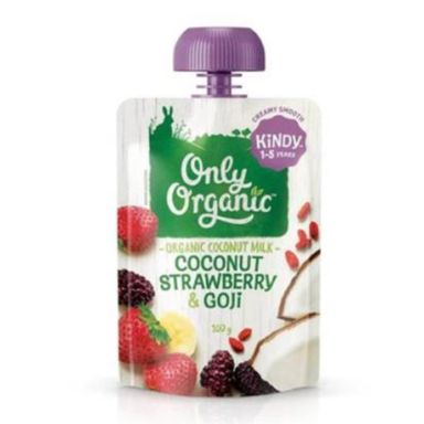 Only Organic  COCONUT STRAWBERRY & GOJI 1-5yrs