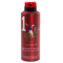 BHPC Polo Sports Men Deo 175ml #1 (Red)