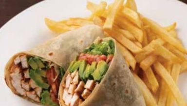 California chicken wrap