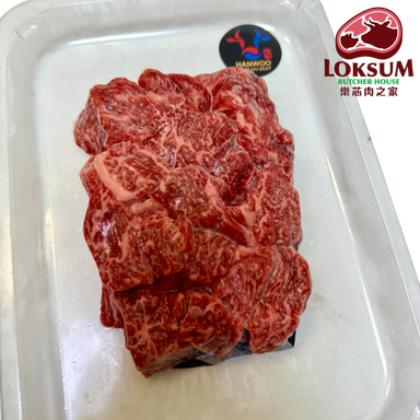 頂級韓國1++純種韓牛肩胛牛粒 Premium Korean 1++ Beef Chuck Roll Cubes