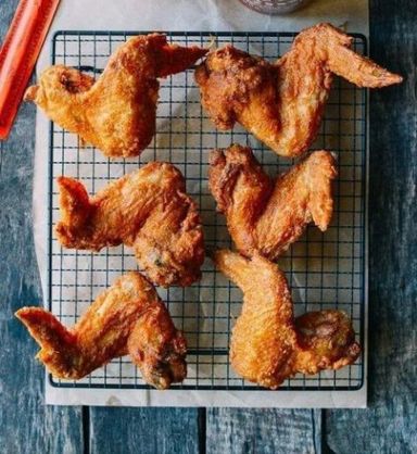 Fried chicken wings