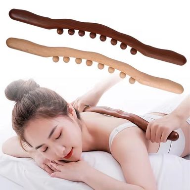 Wooden Gua Sha Stick Body Massage Tool 