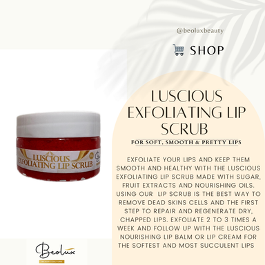 Luscious Exfoliating Lip Scrub 