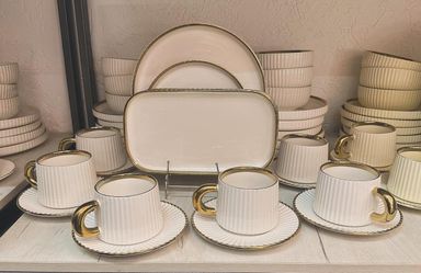 32pcs Elegant  European Porcelain Dinner set 