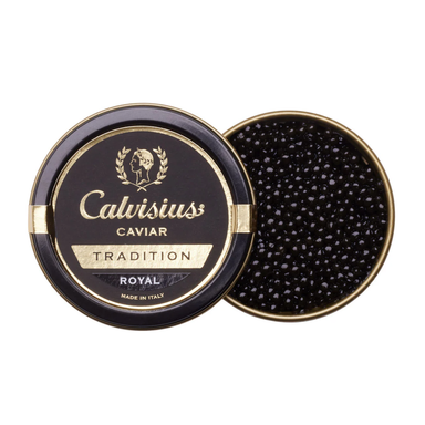 CAVIAR - CALVISIUS  CAVIAR TRADITION 30g. (Italy)