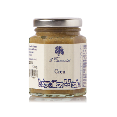 LE TAMERICI-CREN SALSA A BASE DI RADICI DI RAFANO - horseradish based sauce 110g.