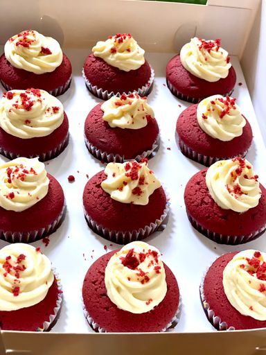 Red velvet cupcake 