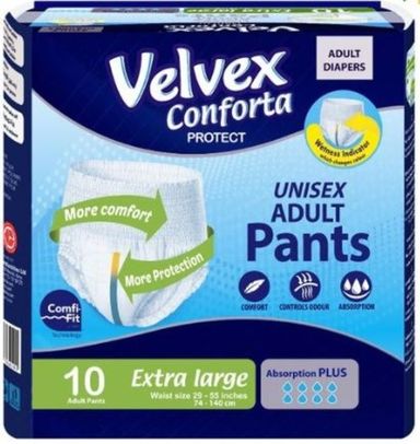 Velvex Adult Diapers, Pants and Bed Pads