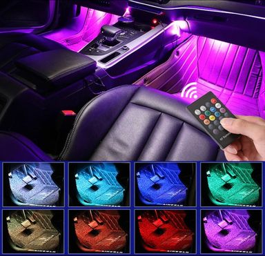 LED STRIP LIGHTS 4 strips (vehicle )