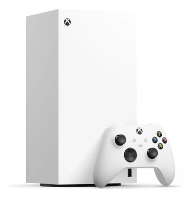 Consola Xbox Series X Edición Digital 1tb Ssd Robot White Blanco