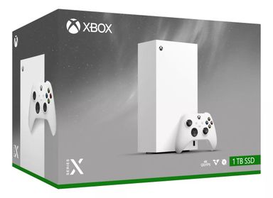 Consola Xbox Series X Edición Digital 1tb Ssd Robot White Blanco