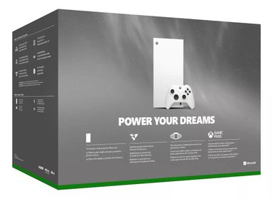 Consola Xbox Series X Edición Digital 1tb Ssd Robot White Blanco