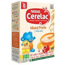 NESTLE CERELAC MIXED FRUITS 200G (INFANT CEREAL FROM 8 MONTHS)