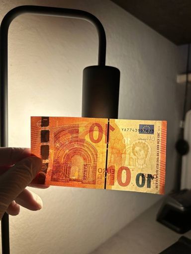 10€ euro bill Grade A+ (500 pieces)