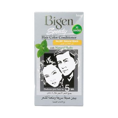 BIGEN HAIR COLOUR CONDITIONER NATURAL BLACK