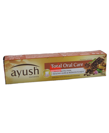 LEVER AYUSH ANTI CAVITY CLOVE OIL 120G (FLUORIDATED TOOTHPASTE)