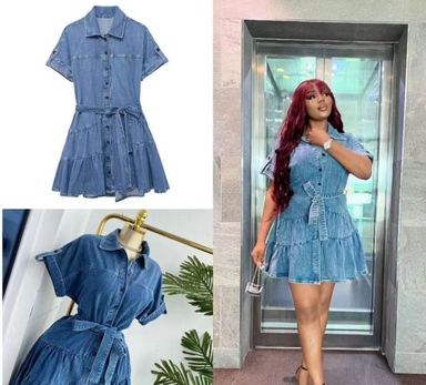 Robe djinn denim