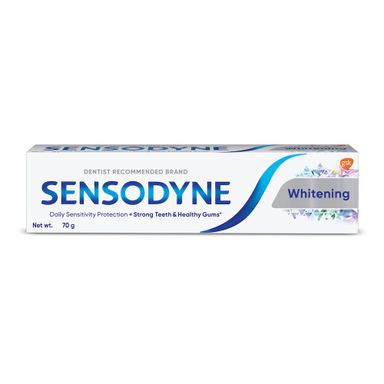 GSK SENSODYNE WHITENING 70G (FLOURIDATED TOOTHPASTE)