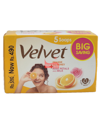 VELVET ROSE & DRAGON FRUIT 95G*4 (ECO PACK SOAP)