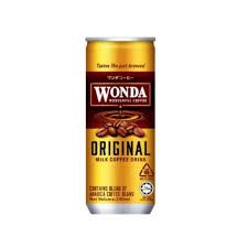 WONDA  MILK COFFE DRINK  240ML (ORIGINAL)