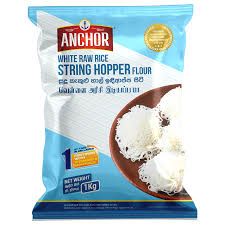 WHITE RAW RICE STRING HOPPER FLOUR (1KG) (ANCHOR BRAND)