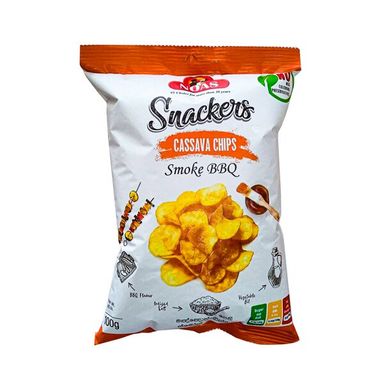 NOAS SMOKE BBQ 100G (CASSAVA CHIPS)