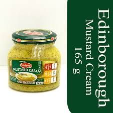 EDINBOROUGH MUSTARD CREAM 165G (JAR)